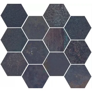 CORTEN SAPPHIRE NAT MOSAIC HEXAGON 30x28 0