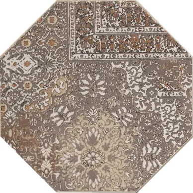 1046948 RIABITA OTTAGONA PATTERN BEIGE MQ 24x24 0
