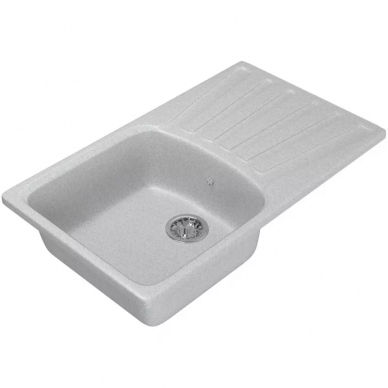 Мойка кухонная Mixline ML-GM20	(525158) серый 5