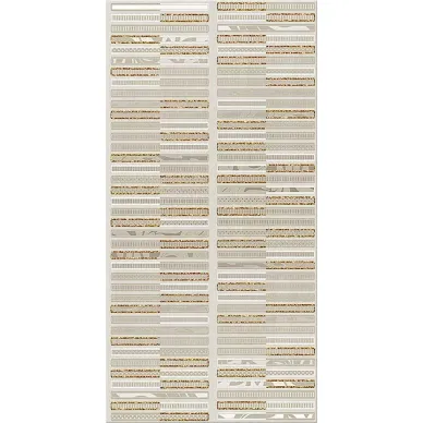 Декор Aura Marfil Geometria 31,5x63 0