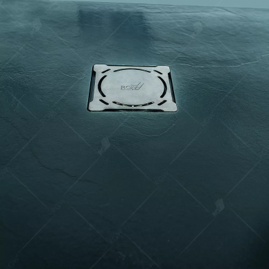 Поддон для душа RGW STone Tray ST-0167G (16152716-02) 70х160х2,5 см,  графит 6