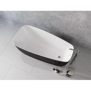 Акриловая ванна Aquanet Family Trend (90778-GW-MB) 170x78 см, Gloss Finish (панель Black matte) 6