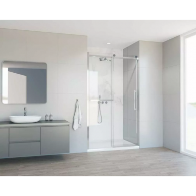 Душевая дверь Vincea Como Soft (VDS-1CS150CL) 150x195 см, профиль хром/стекло прозрачное 9