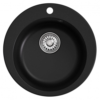 Мойка кухонная Mixline ML-GM13 (551898) ультра-черная 5
