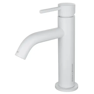 Смеситель для раковины Wonzon & Woghand WW-H1061-MW белый матовый 0