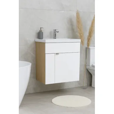 Тумба для ванной Sanflor Латто 50 дуб винченца 2