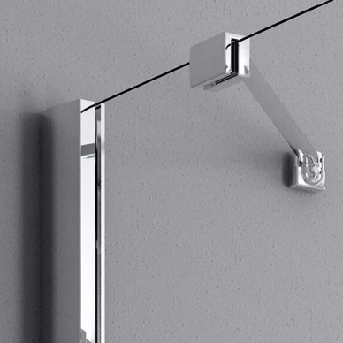 Левая часть душевой кабины Radaway Fuenta (384060-01-01L) (90 см) (L) 6