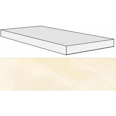 739941 ALABASTRI Miele Ang.Gradino DX/SX 33x120x3 0