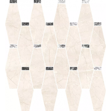 66074 Losanga White Sat. Tozz. Platino 29,6x32,1 0