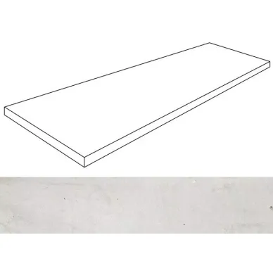 Regeneration White Solid 2cm Top Ang 49.75x99.55 0