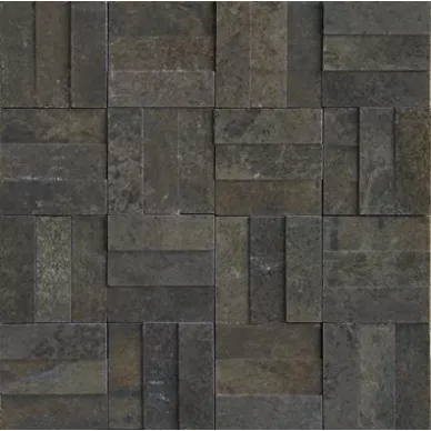 Xtreme Black Lappato Mosaico Brick 29.75x29.75 0