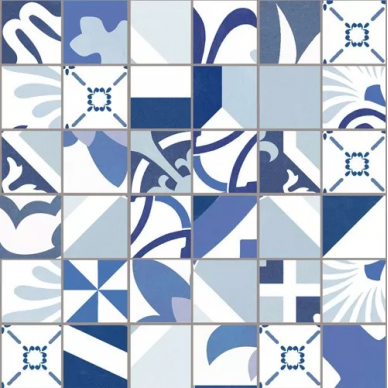 MOVING BLUE NAT MOSAIC 5x5 29.75х29.75 0