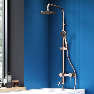 Душевая система Dorff Logic new (D0703000SS) нержавеющая сталь 5