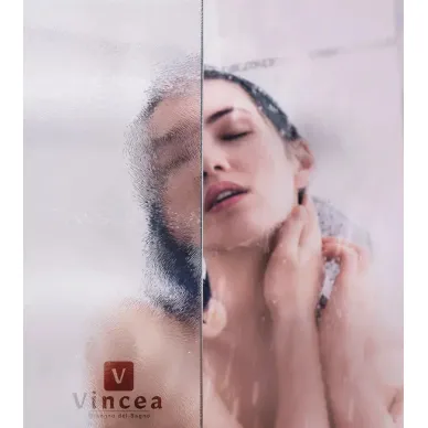 Душевой уголок Vincea Garda (VSR-1G28020CH) 200x80 см, профиль хром/стекло шиншилла 7