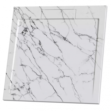 Поддон для душа RGW Stone Tray STL MW (52211099-15) белый мрамор 0