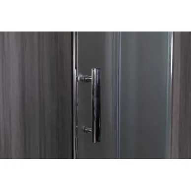 Душевой уголок Esbano ESD-8015, 90x90 см, профиль хром/стекло рифленое/поддон белый 4