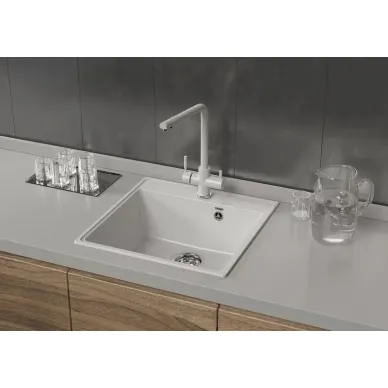 Мойка кухонная Ulgran Quartz Forte 505-09 Асфальт 2