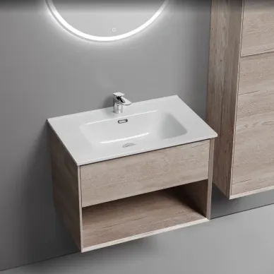 Тумба для ванной Sancos Marmi 1.0 MR1.070EG 69см, дуб галифакс натуральный 6