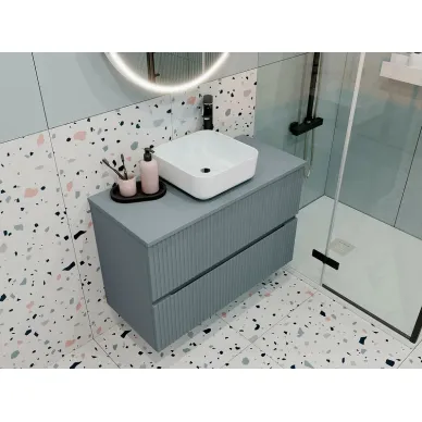 Тумба для ванной Aquanet Джейн 313320 100 см, мисти грин 5