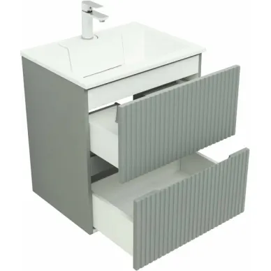 Тумба для ванной Aquanet Джейн 313316 60 см, мисти грин 9