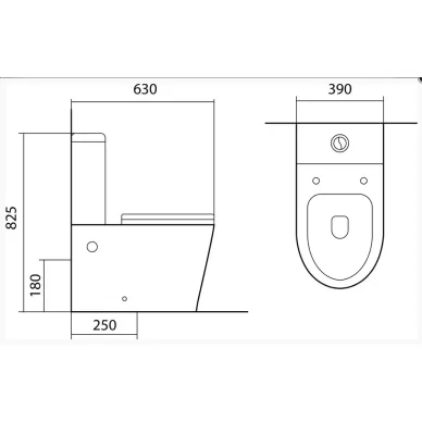 Напольный унитаз Aquatek Вега (AQ2904-00) (с сиденьем микролифт) 7