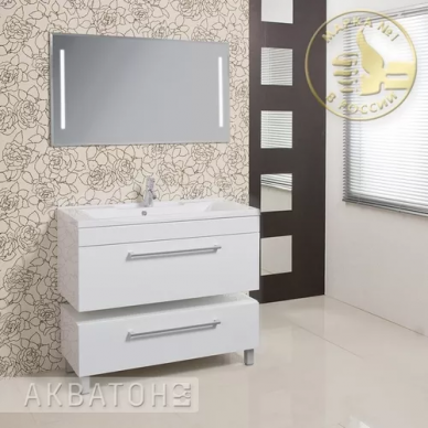 Тумба для ванной Акватон Мадрид 120 (белый) 0