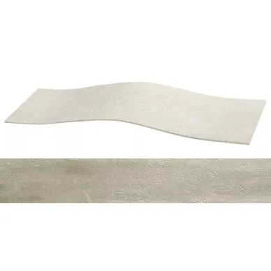 Forma Taupe Stuccato Curve-30 29.67x118.8 0