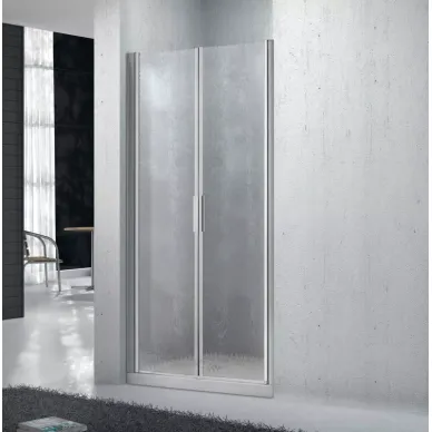 Душевая дверь BelBagno Sela B2 (100 см) (рифленое стекло) 0
