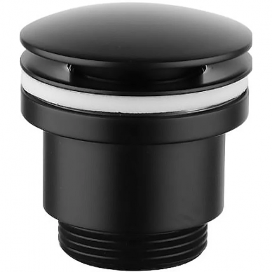 Донный клапан Lemark (LM8500BL) click-clack, черный 0