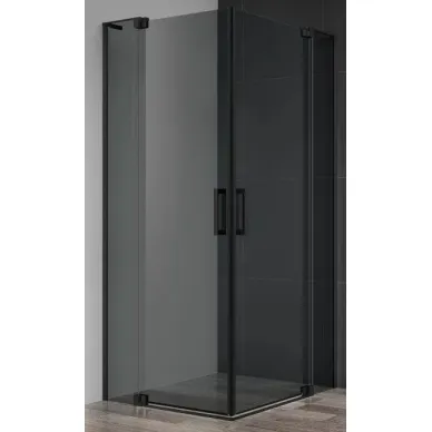 Душевой уголок Cezares Slider A2 (SLIDER-A-2-100/110-GRIGIO-NERO) 5