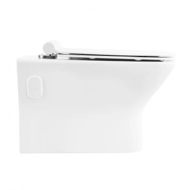 Чаша подвесного унитаза BelBagno Romano (BB248CHR-SM) безободковый 6