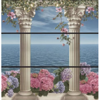 Decorado Amalfi-3 панно (комплект 3шт) 75x75 0