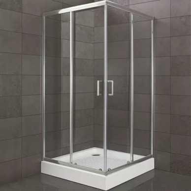 Душевой уголок BelBagno Uno (UNO-195-A-2-85-C-Cr) 85х85x195 см, стекло прозрачное/профиль хром 5