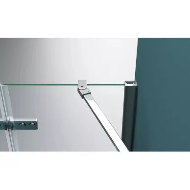 Душевая дверь BelBagno Kraft 90 (KRAFT-B-12-60/30-C-Cr-R) правая, профиль хром/стекло прозрачное 7
