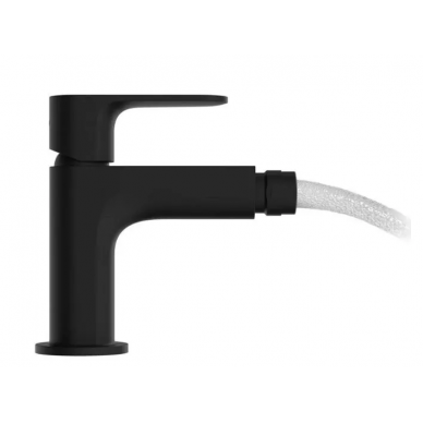 Смеситель для биде Hansgrohe Rebris S (72210670) чёрный матовый 1