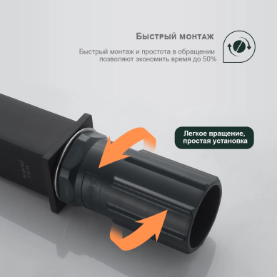 Смеситель для раковины Splenka S01 S01.10.06 черный 7