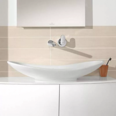 Раковина накладная Villeroy & Boch My Nature (411080R1) (81 см) 7