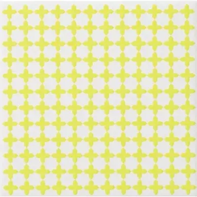 WW81M4 Yellow On White Wonder 4 20x20 0