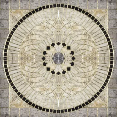 Roseton Rimini Gris (Розетон из 4-х частей) 0