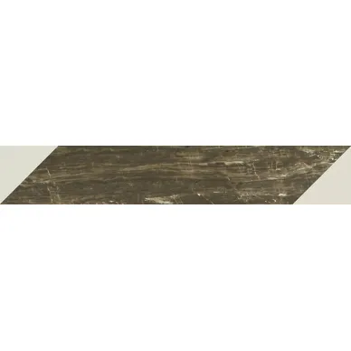Nanoessence Brown Lappato Chevron 9.77x48.37 0