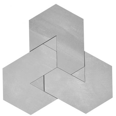 Nanoforma Grey Natural Mosaico Brick 33.47x38.65 0