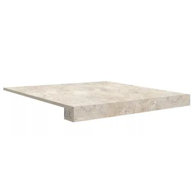 59047 Gradino Costa Retta Bianco 33x60 0