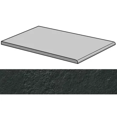 Stonetech Slate Negro Peldano-30 29.75x59.55 0