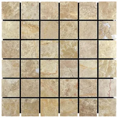 7M036-48P Emperador Light Мрамор 48x48 305х305 0
