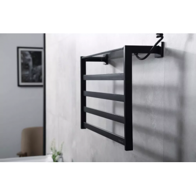 Полотенцесушитель электрический Black & White (N-333B) черный матовый 1