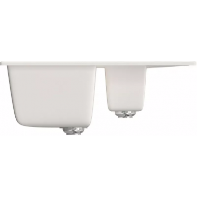 Мойка кухонная Mixline ML-GM22	(525183) белый 5