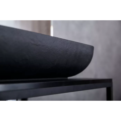 Раковина накладная Acquabella On-Top  (LAVABO_ON-TOP_OVAL_SLATE_NEGRO) черный 6
