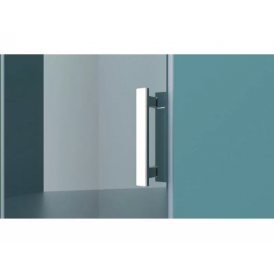 Душевая дверь BelBagno Kraft 100 (KRAFT-B-12-60/40-C-Cr-R) правая, профиль хром/стекло прозрачное 7