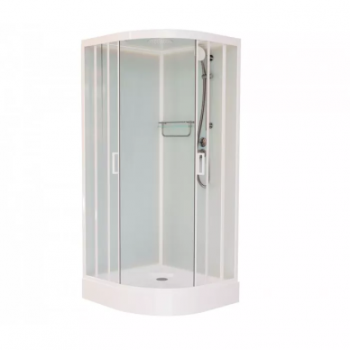 Душевая кабина Frank 400 (F420 White) без крыши 120х120х215 см 6