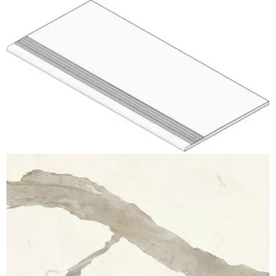 AGHN Marvel Calacatta Sublime Gradino 120 Matt 30x120 0